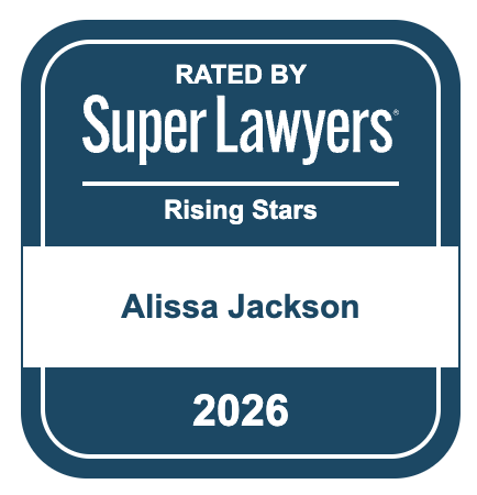 Alissa Jackson, Super Lawyers Rising Star, 2026